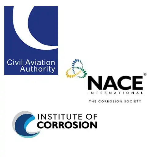 Certified drone inspection team working on offshore monopile structure